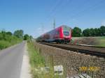 RE 21415 von Lbeck Hbf nach Hamburg Hbf kurz vor der Einfahrt in den Reinfelder Bf am 07.06.08.