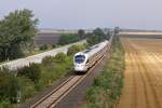 ICE 37 nach Hamburg Hbf am 29.08.2012 bei Niendorf (Fehmarn).