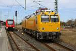 DB 623 026-1  Seebad Ueckermünde  auf RE4 (Stadttore-Linie) abfahrbereit nach Bützow [WB] + DB Netz 702 203 / 99 80 9163 003-3 | Pasewalk [WP] | April 2022