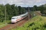 401 590-5  Ludwigshafen am Rhein  als ICE 933 vom Ostseebad Binz nach Frankfurt am Main in Samtens auf Rügen