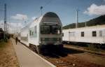 Um an einem Septembertag 1997 den Bahnhof Sassnitz nicht lange zu blockieren verlie� die Regionalbahn aus Stralsund nach wenigen Minuten auch wieder den Bahnhof zur�ck in Richtung Stralsund.