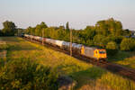 Alpha Trains 185 606 für ITL/Captrain am 07.06.2023 bei Kummerow.
