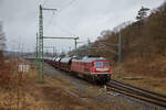 TRG 232 173 am 24.03.2023 mit Getreide in Lietzow.