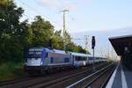 370 004 durchfährt mit ihrem EC nach Warschau Berlin Karlshorst in Richtung Wuhlheide.

Berlin 21.07.2023