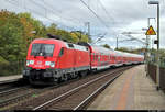 182 025-7 (Siemens ES64U2) von DB Regio Nordost als RE 3121 (RE1) von Magdeburg Hbf nach Eisenhüttenstadt erreicht den Hp Magdeburg Herrenkrug auf der Bahnstrecke Berlin–Magdeburg (KBS 201).
[17.10.2019 | 14:12 Uhr]