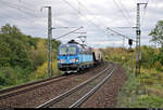 Getreidezug mit 383 003-1 (Siemens Vectron) der ČD Cargo, a.s. durchfährt den Hp Magdeburg Herrenkrug auf der Bahnstrecke Berlin–Magdeburg (KBS 201) Richtung Magdeburg-Neustadt.
Aufgenommen am Ende des Bahnsteigs 1.
[17.10.2019 | 14:58 Uhr]