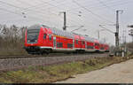 DABpbzfa <sup>767.2</sup> (50 80 86-81 143-9 D-DB) mit Schublok 146 009-6 lässt den Hp Magdeburg Herrenkrug mit einer Viertelstunde Verspätung hinter sich.

🧰 Elbe-Saale-Bahn (DB Regio Südost)
🚝 RE 16420 (RB40) Burg(Magdeburg)–Braunschweig Hbf [+15]
🕓 14.1.2022 | 14:36 Uhr