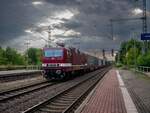 243 931-3 fuhr am 30.07.2022 durch Genthin. Weiter ging es in Richtung Brandenburg a.d. Havel.
