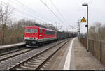 Mit Black-BoxX-Containern der neska Schiffahrts-und Speditionskontor GmbH schaute 155 167-0 (250 167-4) im Hp Magdeburg Herrenkrug auf Gleis 1 in Fahrtrichtung Biederitz vorbei.
