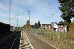 Der Haltepunkt Kunersdorf/Kosobuz zwischen Cottbus und Lübbenau.