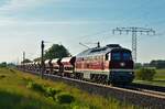 WFL 232 356-6 war am 31.05.2021 in Richtung Nauen Unterwegs, und passierte Vietznitz.
