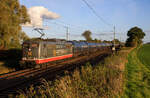 Hectorrail 151 057 mit einem Kesselzug aus Stendell, am 09.10.2022 in Engelswacht aufgenommen.