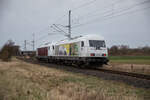 DeltaRail 223 158 & 223 154 am 14.01.2023 in Wendorf.
