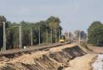 30.9.12 Gr�neberg. Streckensanierung Nordbahn.
