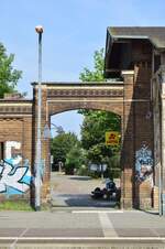 Markant für die Kanonenbahn waren die Torbögen welche nahezu jeder Bahnhof entlang der Strecke in Ostdeutschland hatte.