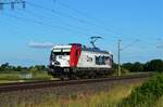 EP Cargo 187 086 fuhr am 15.06.2021 durch Vietznitz in Richtung Hamburg.