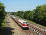 Die OSEF fuhr mit der 118 552  92 80 1228 585-6 D-ITL  von Löbau über Bautzen - Radeberg - Dresden - Großenhain - Ortrand .