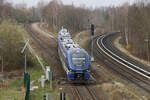 Niederbarnimer Eisenbahn 632 007 + 632 001 // Berlin-Biesdorf // 15. M�rz 2022
