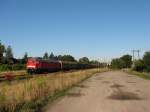 232 461 mit G�terzug in Rehfelde (19.08.2006)