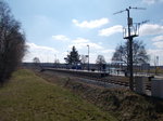 Bahnsteig von Wensickendorf am 26.März 2016.
