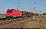 185 275-5 zieht Schüttgutwagen durch Peißen Richtung ZBA Halle (Saale).

🧰 DB Cargo
🚩 Bahnstrecke Halle–Cottbus (KBS 219)
🕓 9.10.2021 | 15:17 Uhr