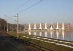 4.3.2013 Pumpspeicherwerk Niederwartha an der Strecke Elsterwerda - Dresden