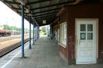 Bahnhof Kamenz, Bahnsteig 1 (Aufnahme vom 01.07.2011)