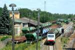 Bahnhof Kamenz, G�terbereich.