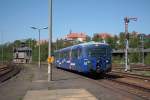 VT 41 f�hrt in den Bf Zittau ein am 02.05.2009.