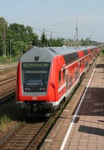 RE 4356 (Elsterwerda–Rostock Hbf) am 30.05.2016 in Baruth (Mark)