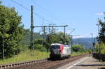 EP Cargo 383 064-3 (91 54 7383 064-3 CZ-LTEU) als Tfzf nach Bad Schandau, am 29.07.2024 in Krippen.