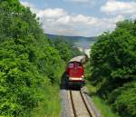 Sebnitztalbahn: Pendelfahrten Neustadt in Sachsen - Bad Schandau anl�sslich 675 Jahre Neustadt in Sachsen.