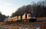 Sebnitztalbahn: Nikolaussonderfahrt der Osts�chsischen Eisenbahnfreunde Pirna-Neustadt-Bad Schandau.