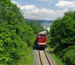 Sebnitztalbahn: Pendelfahrten Neustadt in Sachsen - Bad Schandau anlsslich 675 Jahre Neustadt in Sachsen.