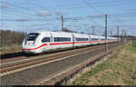 812 038-9 (Tz 9038) rauscht durch Hohenthurm.