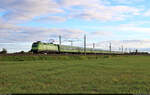 182 523-1 (Siemens ES64U2-023) unterwegs bei Hohenthurm.