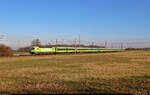 Flixtrain mit 6193 424-9 (Siemens Vectron) unterwegs bei Hohenthurm.