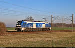 2159 232-8 (Lok 566 | Stadler Eurodual) flitzt als Tfzf bei Hohenthurm Richtung Halle (Saale).
