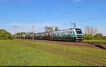 Sorgt f�r Abk�hlung an warmen Tagen: 2019 319-3   ArcticRider  (Stadler Euro 9000) zieht Kesselwagen bei Hohenthurm Richtung Halle (Saale).

🧰 European Loc Pool AG (ELP), vermietet an die HSL Logistik GmbH (HSL)
🕓 1.5.2025 | 18:20 Uhr