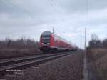 Ein RB von Wittenberg erreicht in k�rze den Bahnhof Burgkemnitz.