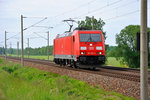 185 262-3 bei Zschortau. 21.05.2016