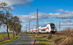 IC2 Tz 2854 am 05.02.2020 in Güterglück.
