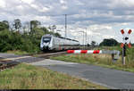 1442 807 (Bombardier Talent 2) unterwegs in Güterglück.

🧰 Elbe-Saale-Bahn (DB Regio Südost)
🚝 RE 16118 (RE13) Leipzig Hbf–Magdeburg Hbf
🚩 Bahnstrecke Biederitz–Trebnitz (KBS 254)
🕓 23.8.2020 | 15:10 Uhr