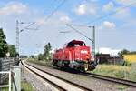 Nachschuss auf 261 020-2 Lz auf den Weg von Rodleben zurück nach Magdeburg am alten Haltepunkt Jütrichau welcher 2012 wegen mangelder Nachfrage geschlossen wurde.

Jütrichau 24.07.2020