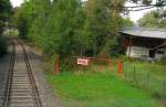 Der ehemalige Anschluss zu Stromag in H�he Dessau Waldersee.