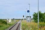Am 23.7.20 stand die Bahnstrecke Biederitz - Altengrabow auf dem Programm.