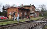Bahnhofsgebäude Gramzow (Uckermark) | Dezember 2024