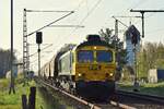 650 002 von Freightliner PL musste am Blocksignal warten und brummt nun mit ordentlich Sound weiter nach Braunschweig.

Woltorf 21.04.2023