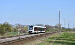 1648 918 als DPN 80460 Dessau Hbf - Aschersleben am 16.04.2019 in Giersleben.