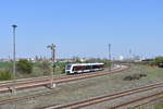 1648 427 als DPN 80464 Dessau Hbf - Aschersleben am 16.04.2019 bei der Ausfahrt aus Köthen